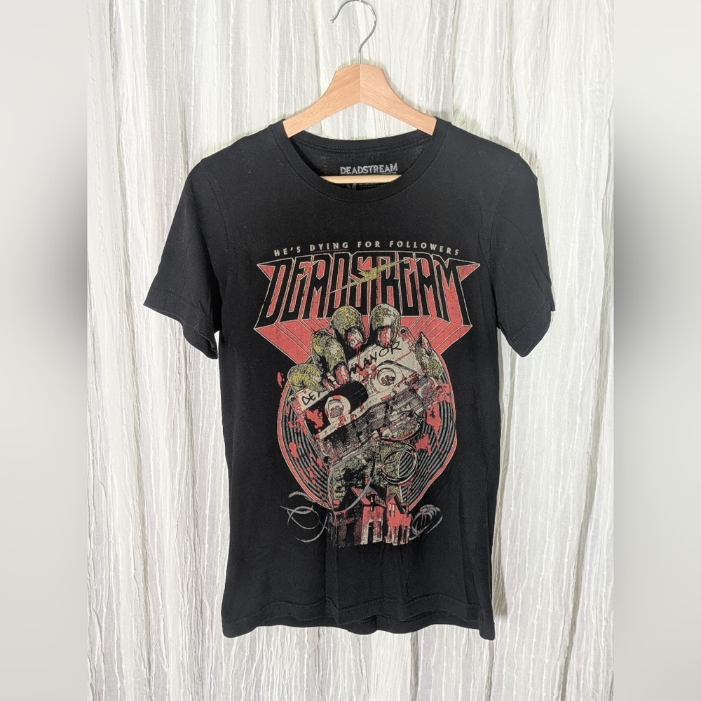 📼Deadstream [Movie]📼 Black Graphic T-Shirt